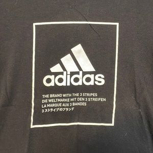 Adidas Black 3 Stripes Shirt